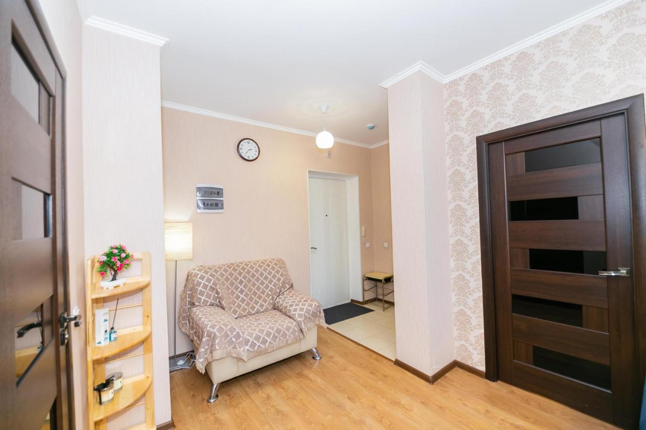 В Promenade Expo Квартира С Романтическим Видом Akmola Esterno foto